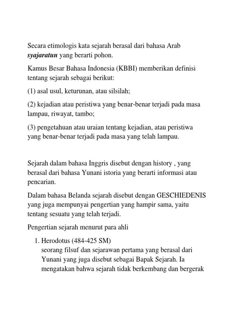 Materi Sejarah Indonesia Kelas X k13