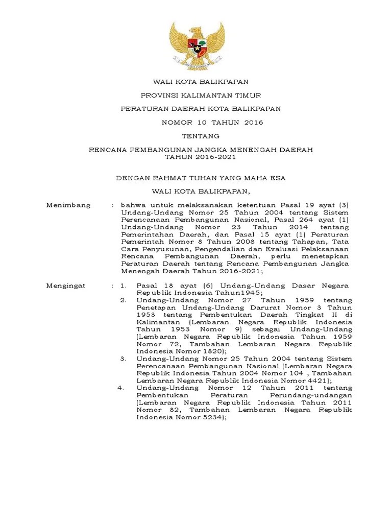 Undang Undang No 10 Tahun 2016 Berbagi Informasi