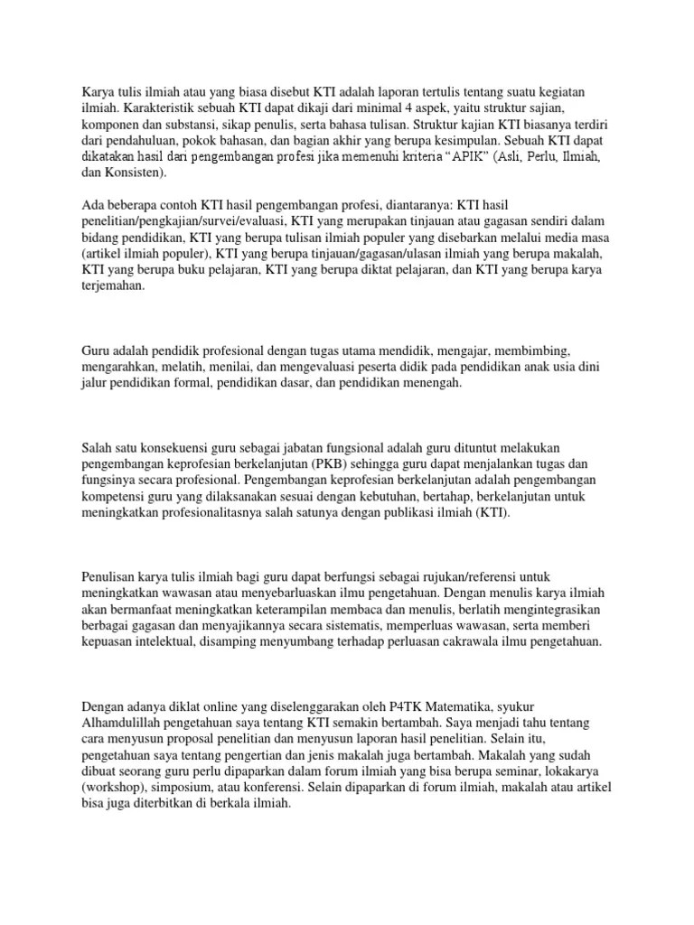 Contoh Artikel Ilmiah Populer - Mosaicone