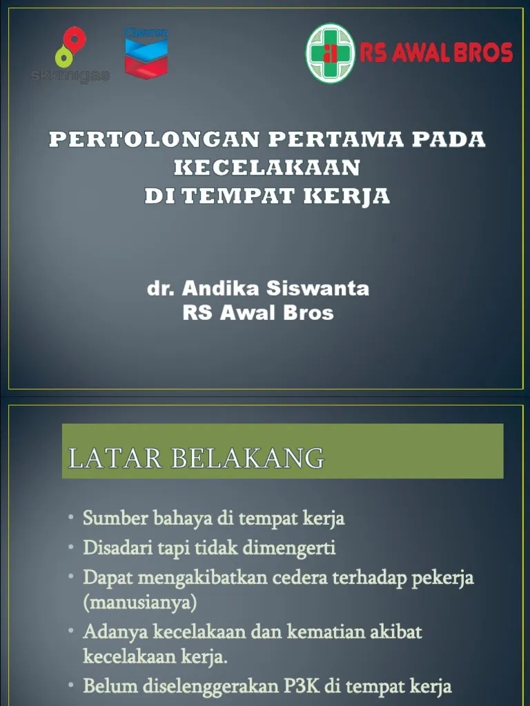 PERTOLONGAN PERTAMA PADA KECELAKAAN.ppt