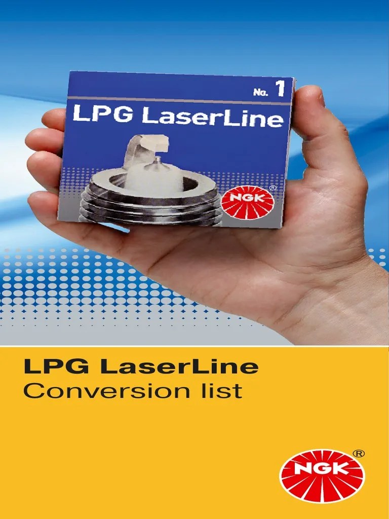 NGK Spark Plug Conversion List Correlating LPG Spark Plug Numbers and