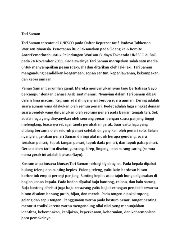 Gambar Tari Saman Hitam Putih