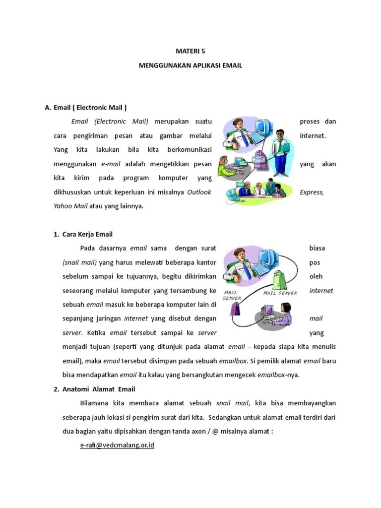 Materi 5 Mengunakan Aplikasi Email
