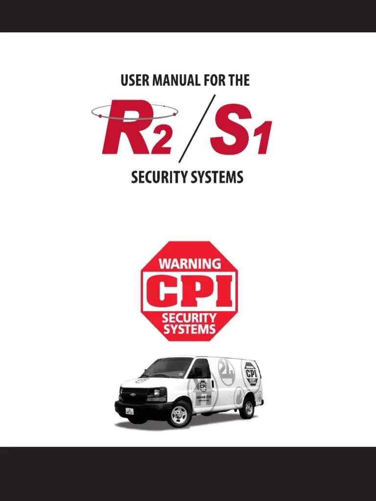 Manual r2 s1 Security Systems PDF Security Alarm Telephone