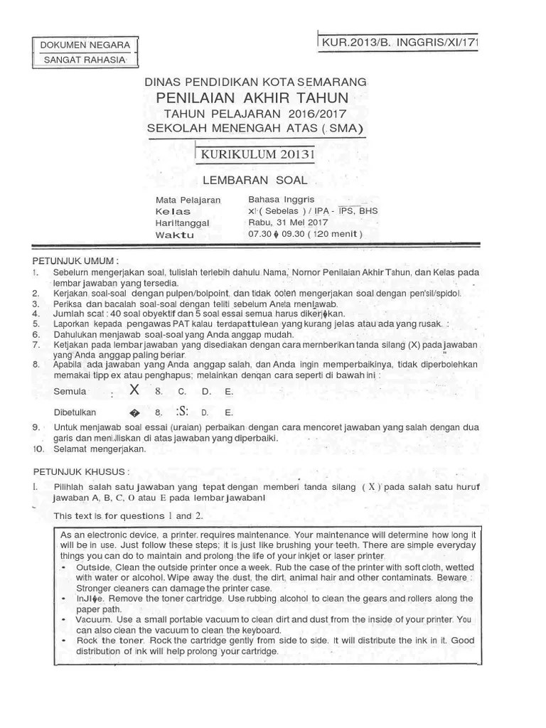 Soal Ekonomi Kelas 12 Semester 1 Kurikulum 2013 Bagikan