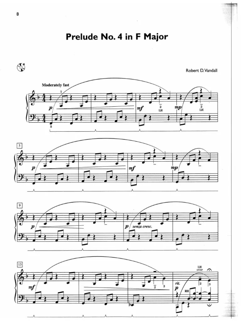 Piano Intermediate Pieces, classical