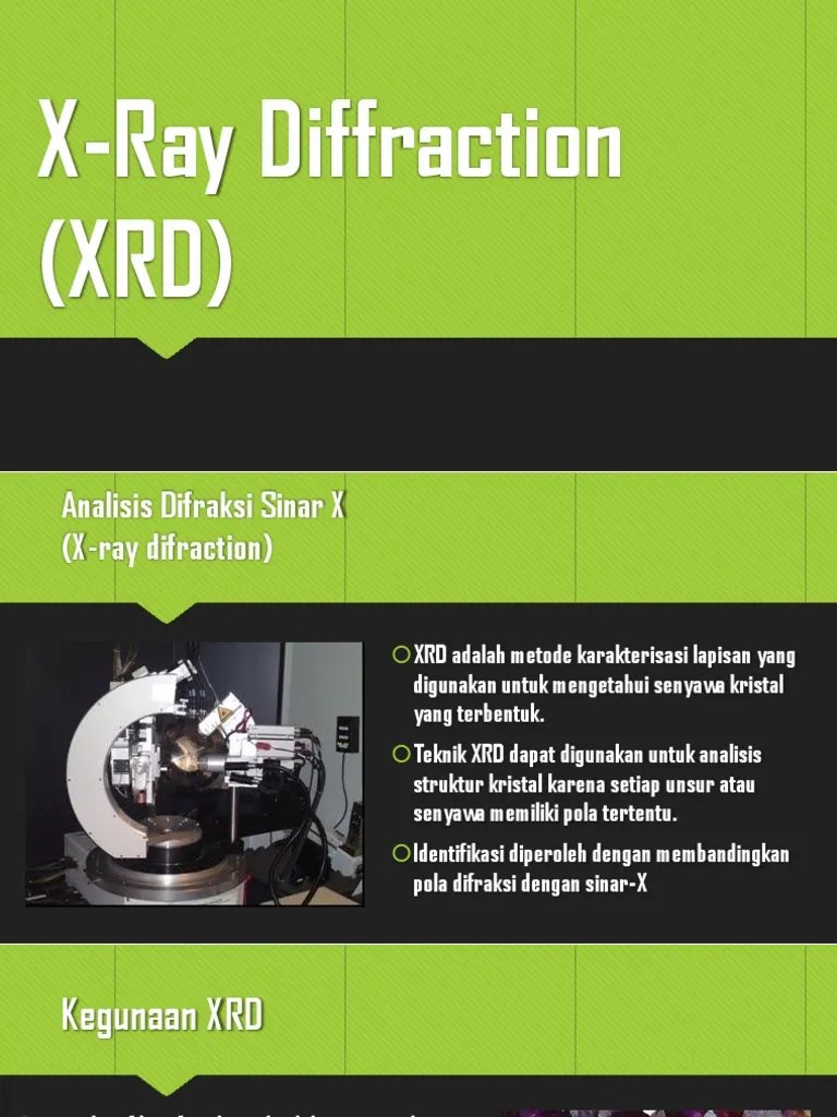 X Ray Diffraction PDF