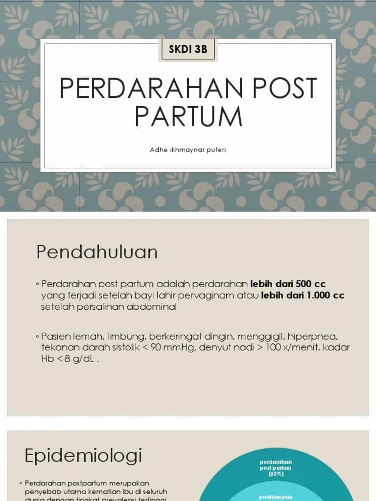 Perdarahan Post Partum PDF