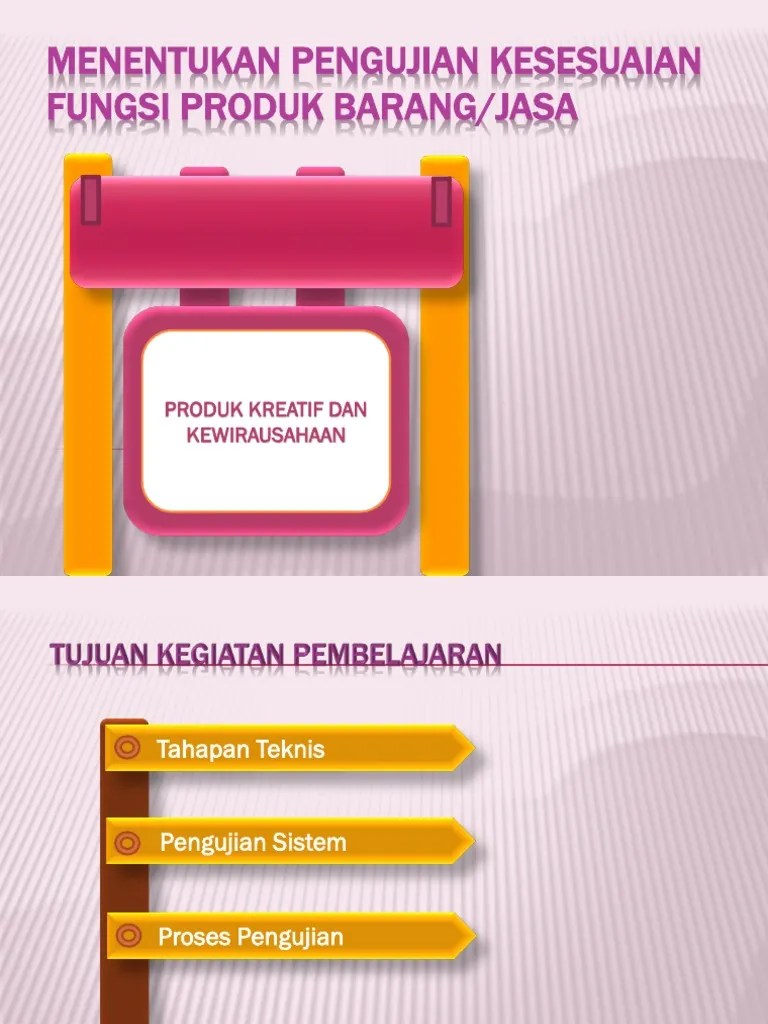 PPT Produk Kreatif dan Kewirausahaan Kelas XI SMK