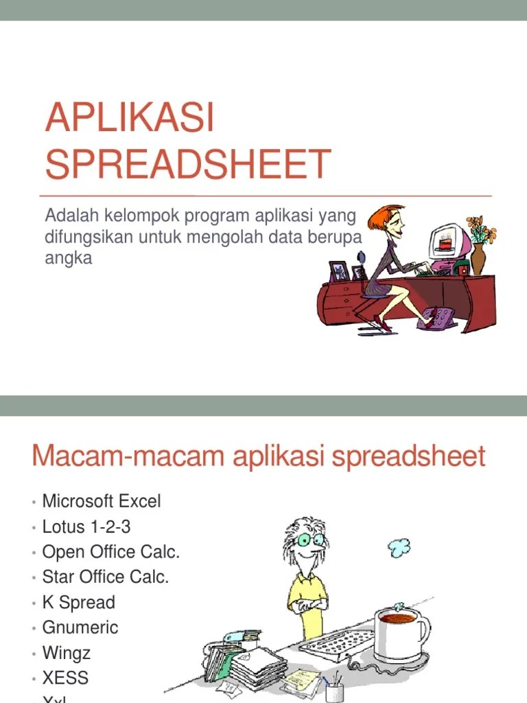 Aplikasi Spreadsheet | PDF