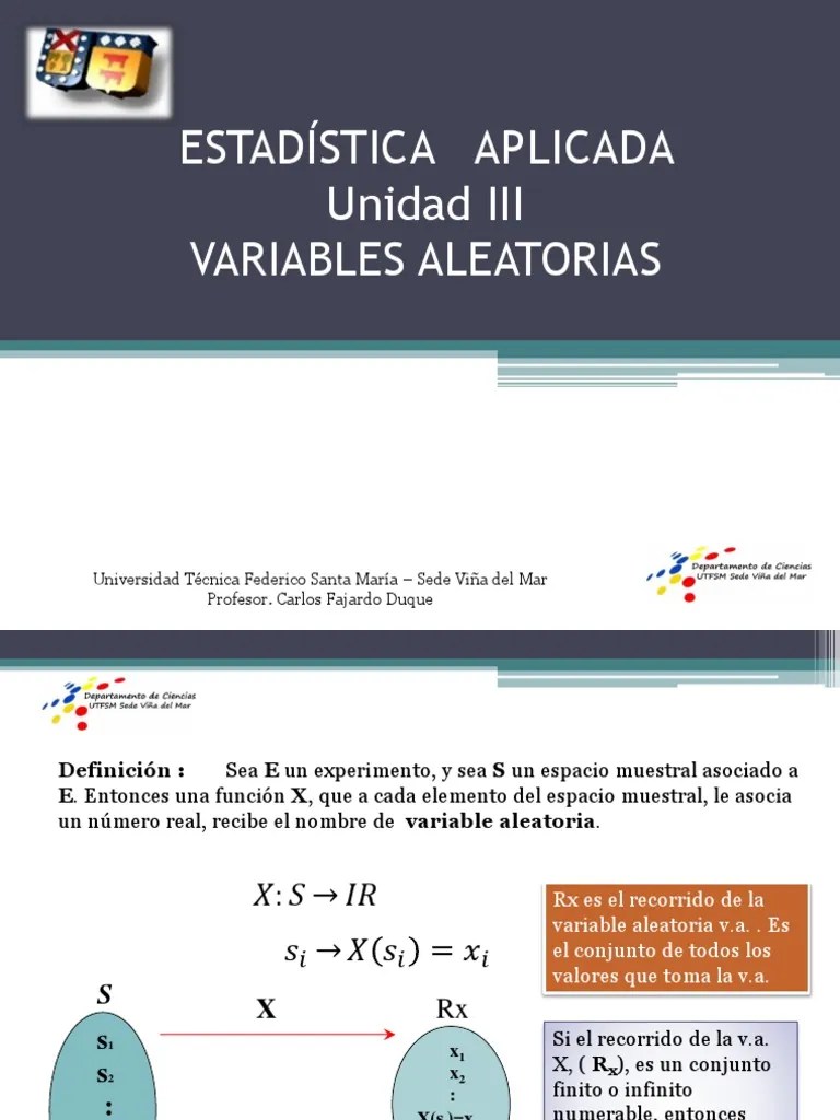 VARIABLE ALEATORIA Variable aleatoria DistribuciÃ³n normal