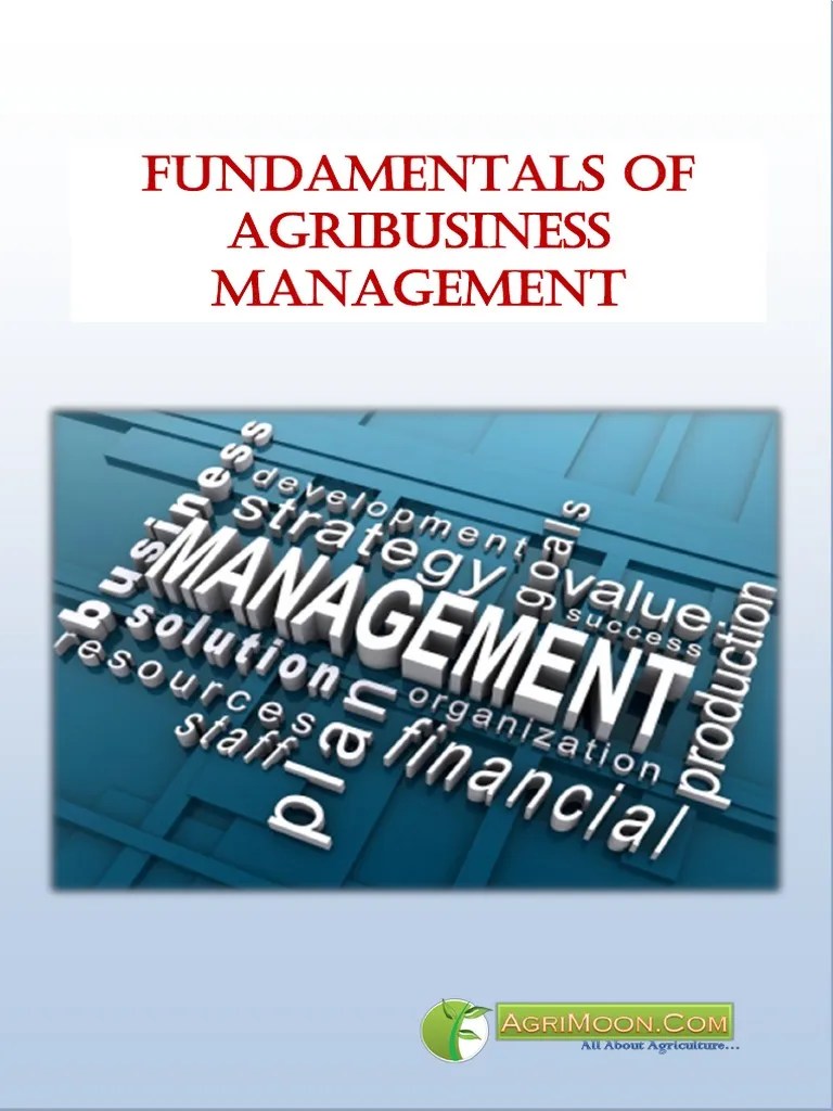 Agricultural Business Management Agriculture Franchising Free 30