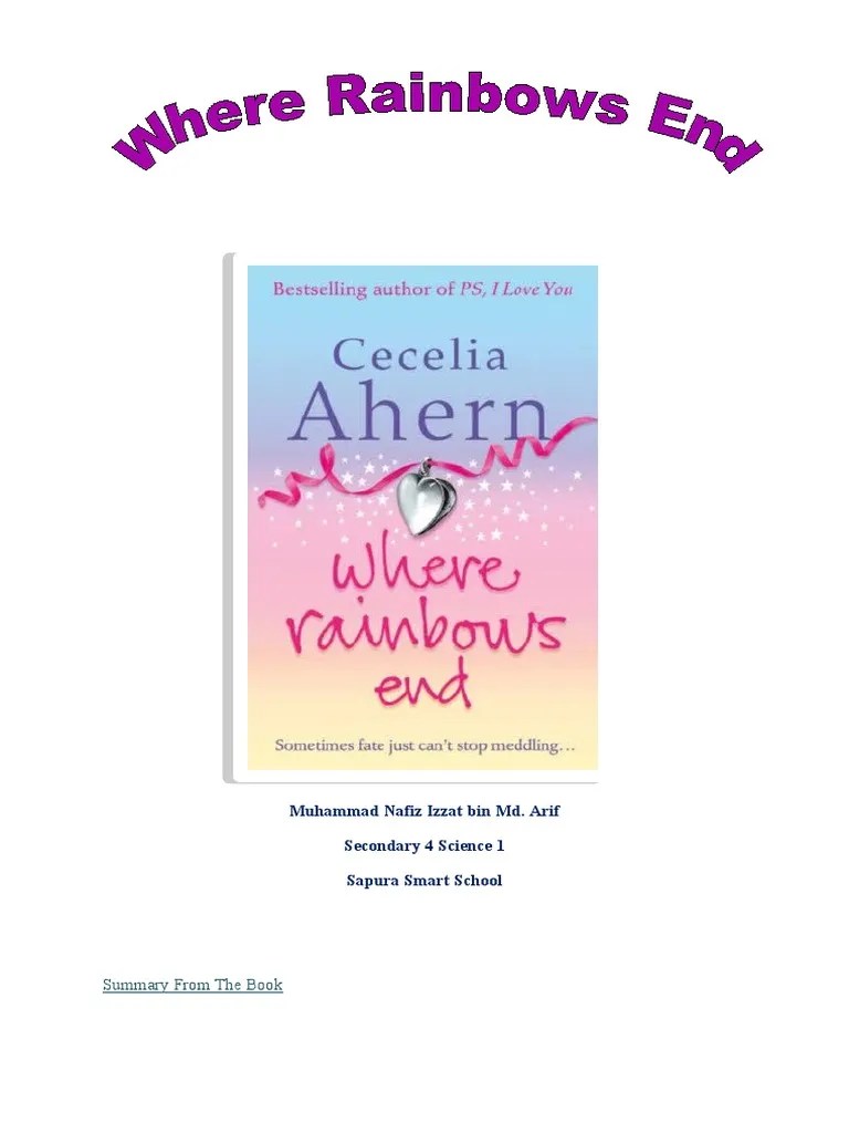 PDF Where the rainbow ends