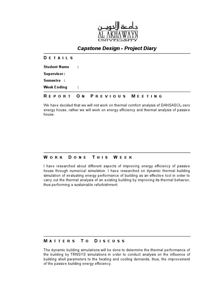 1st Week Capstone Diary PDF