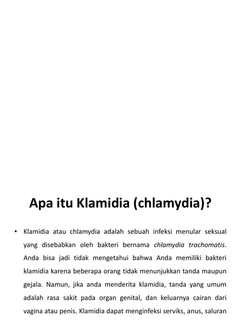Apa Itu Klamidia 2 | PDF