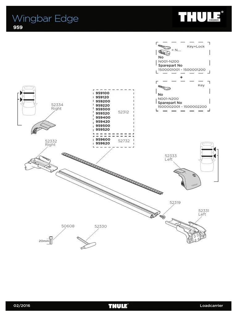 Thule WingBar Edge 959x 0216 Rev PDF
