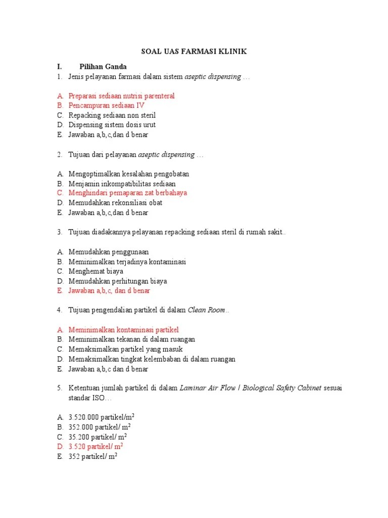 Soal Pilihan Ganda Suppositoria Dan Jawabannya - Peranti Guru