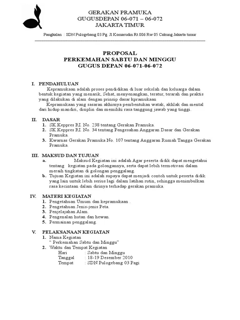 Gerakan Pramuka | PDF