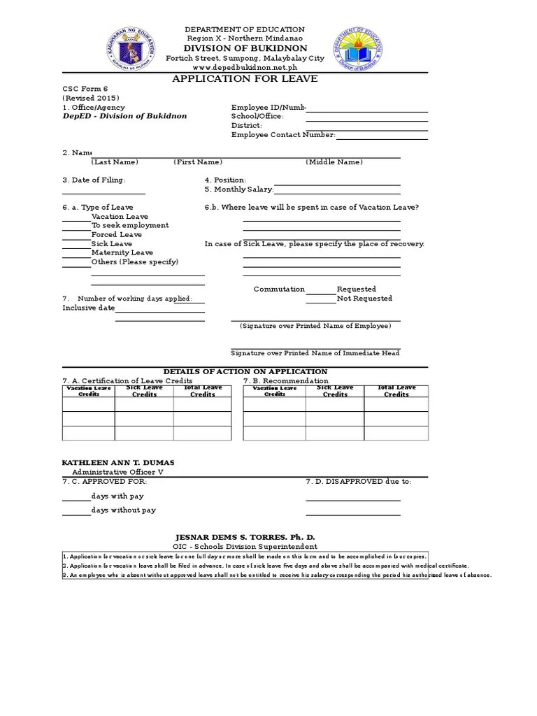 CSCFORM62017.xlsx Sick Leave Social Institutions