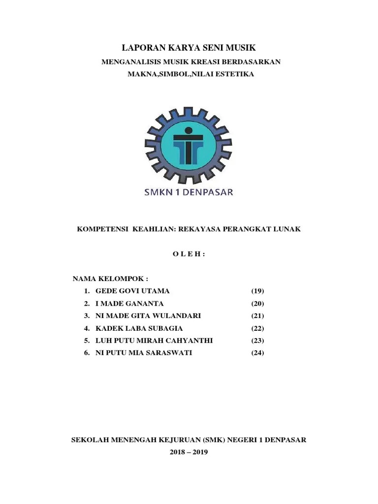 8837 - Laporan Karya Seni Musik | PDF