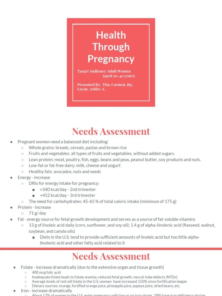 Pregnancy Program PDF Vitamin A Soybean