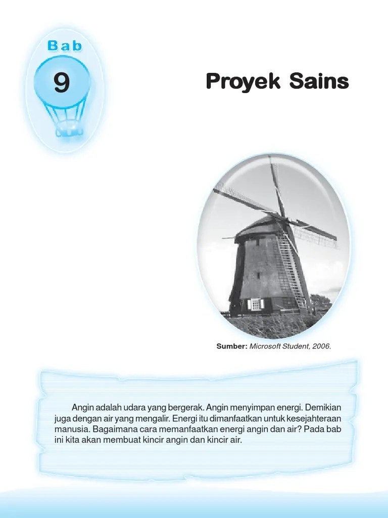 IPA SDMI Kelas 3. Pelajaran 9