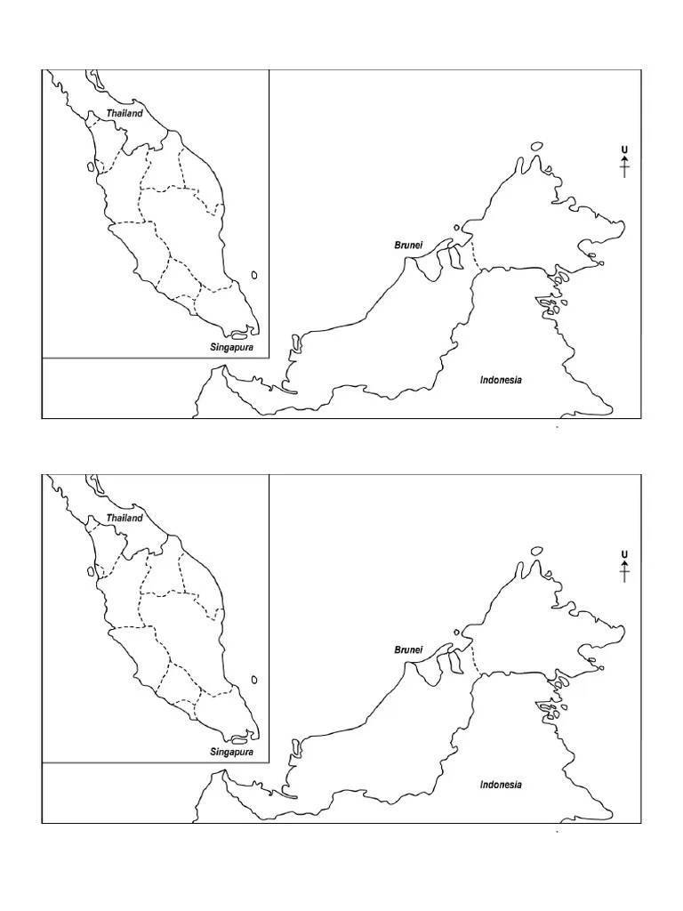Peta Indonesia Kosongan Rahman Gambar
