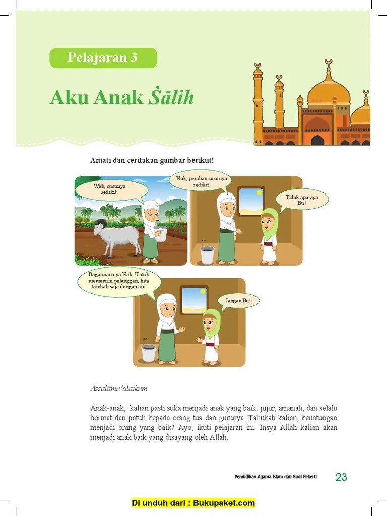 Pelajaran 3 Aku Anak Salih | PDF