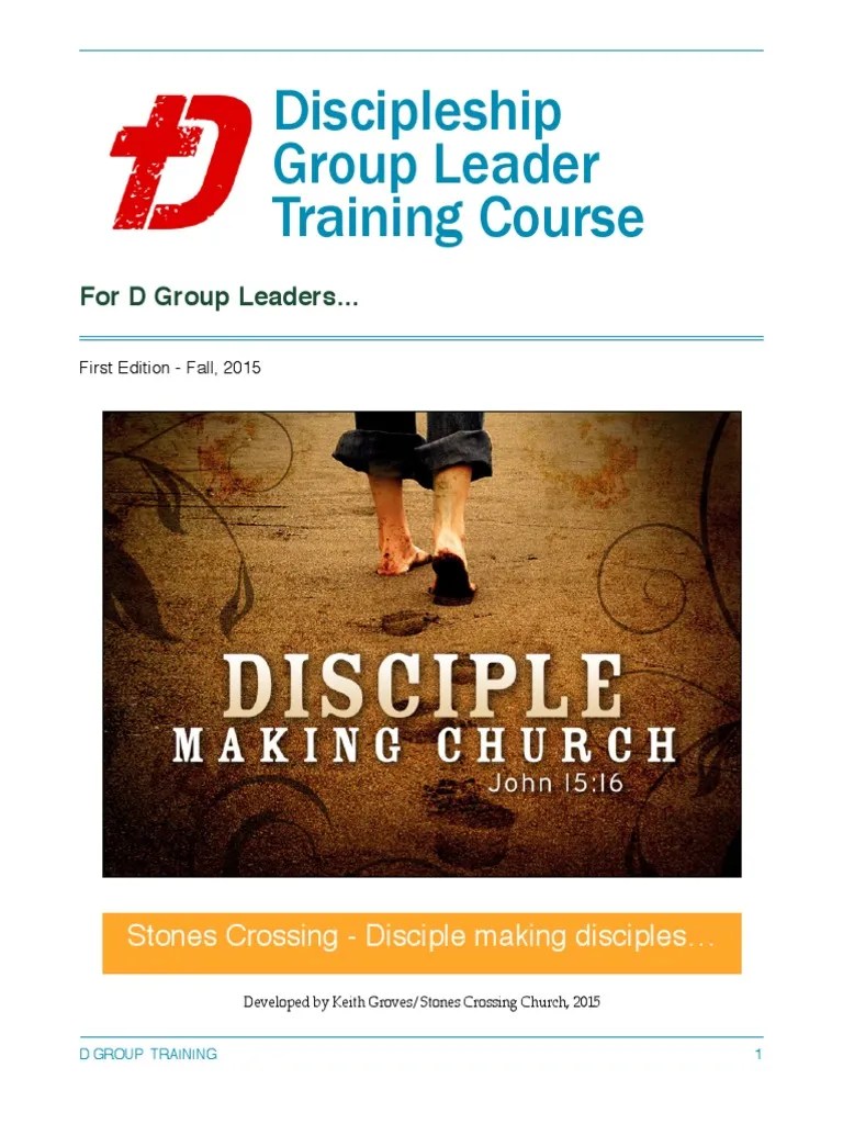 Discipleship Training Manual PDF Copy Disciple (Christianity) Grace