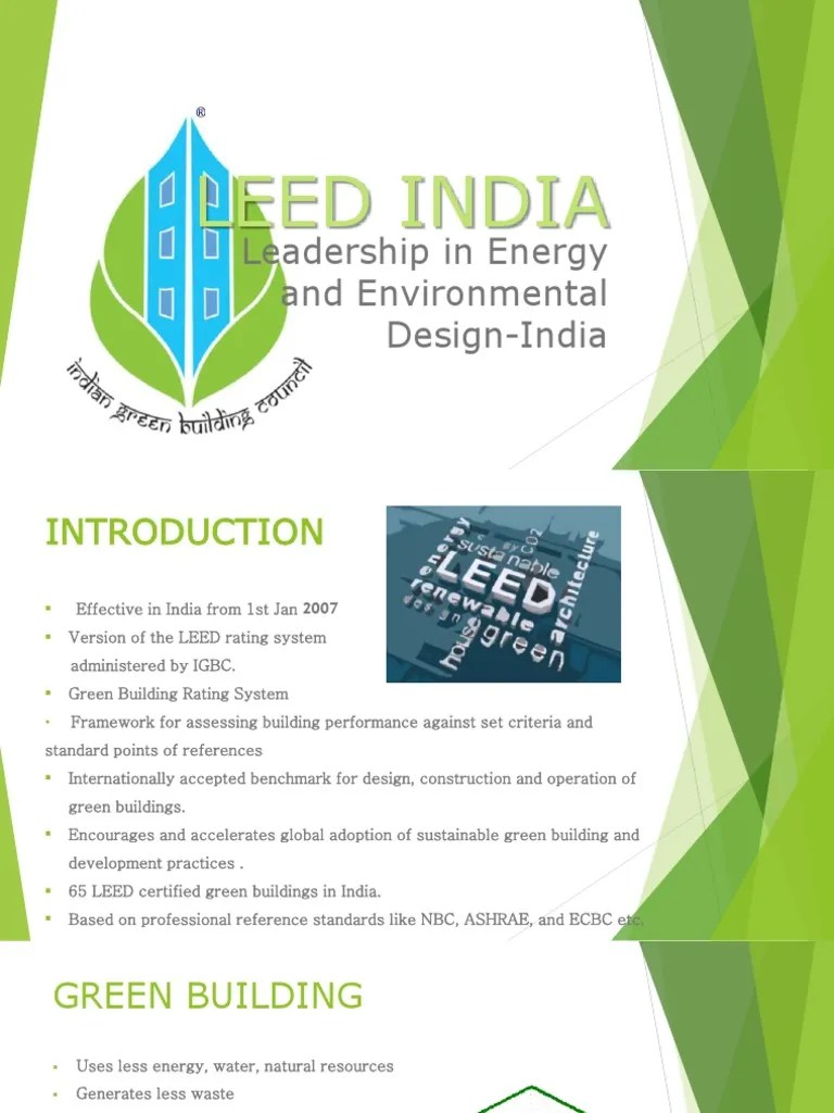 Leed Certified Building Case Study Green Building Leadership In