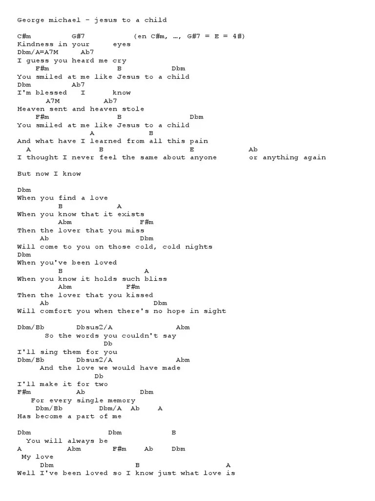 Michael Jesus To A Child PDF