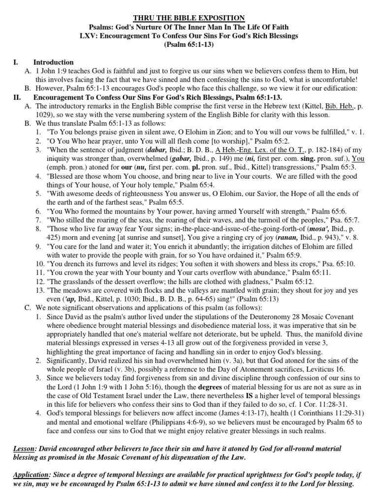 God's Nurture Of The Inner Man.pdf Covenant (Biblical) Book Of