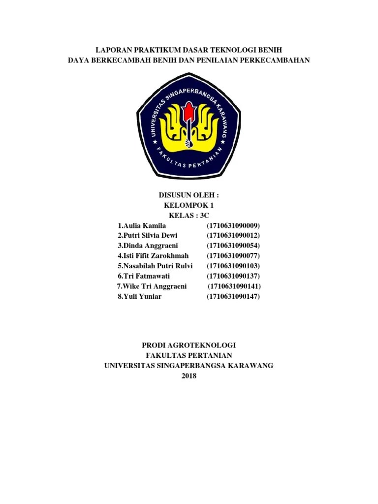 Daya Berkecambah Benih Dan Penilaian Kecambah Benih | PDF