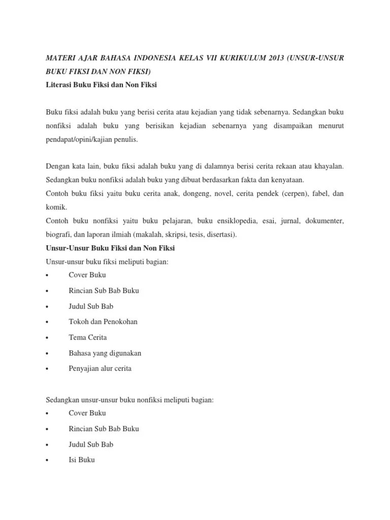 Soal Dan Jawaban Bab Fiksi Dan Non Fiksi Tema Soal