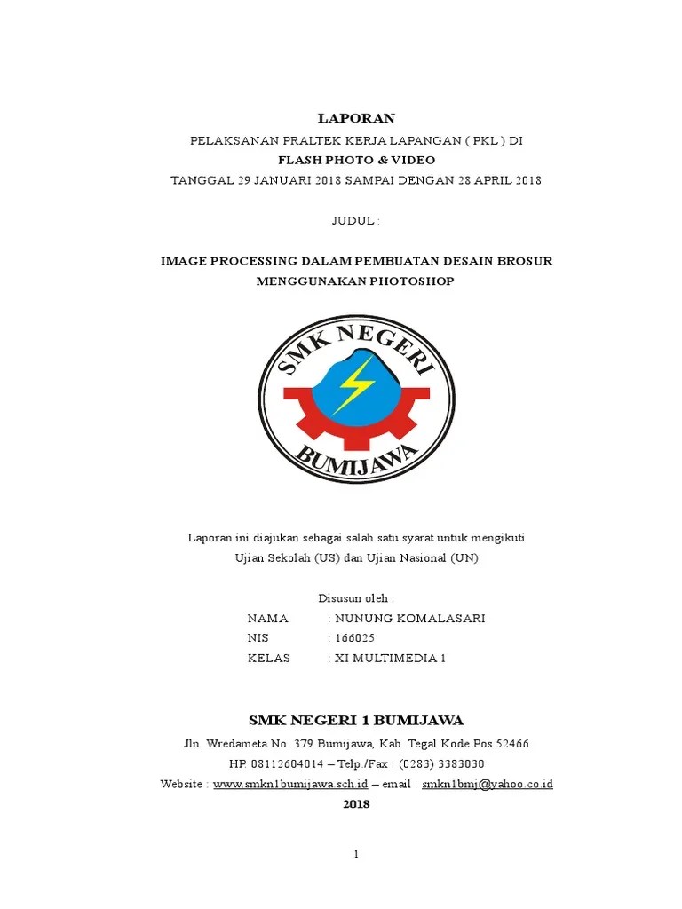 Laporan Prakerin Multimedia Jurnal Siswa