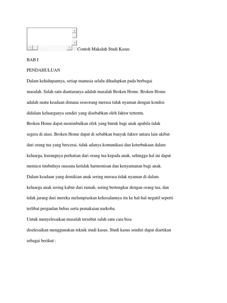 Apa Itu Studi Kasus Dalam Makalah