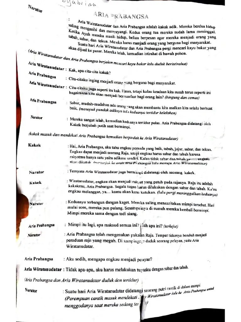 Arya Prabangsa | PDF