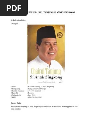 Review Buku Chairul Tanjung Si Anak Singkong | PDF