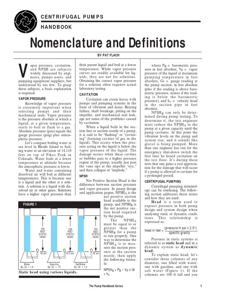 Centrifugal Pumps Handbook PDF Pump Fluid Mechanics