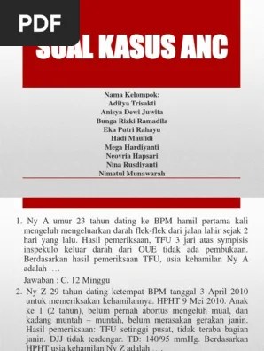 Soal Kasus Anc | PDF