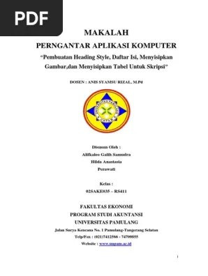 Makalah Aplikasi Komputer Kel.3 | PDF