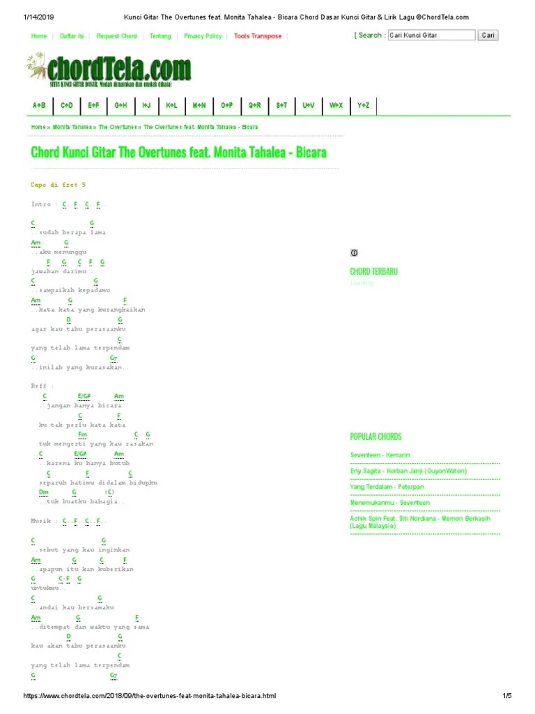 Chord Lagu Selamat Ulang Tahun Jamrud Chordtela