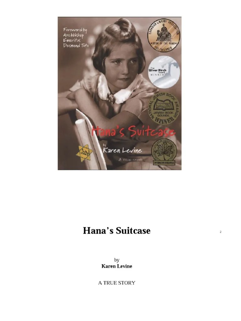 Hana's Suitcase Part 1 PDF