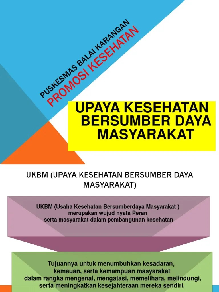 PPT PELATIHAN KADER