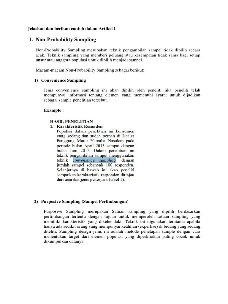 Tugas 2 Jelaskan Dan Berikan Contoh Dalam Artikel | PDF