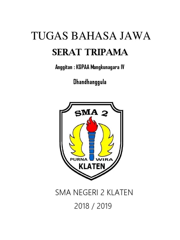 Tugas Bahasa Jawa (New) | PDF