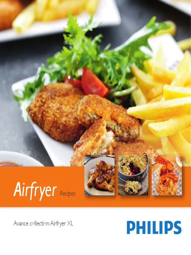 Manual Air Fryer Philips | PDF | French Fries | Potato