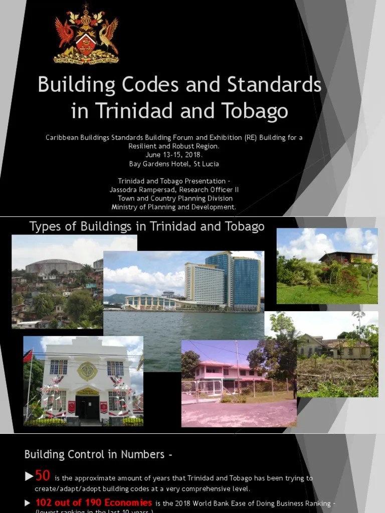 Trinidad Building Codes and Standards in Trinidad and Tobago Building
