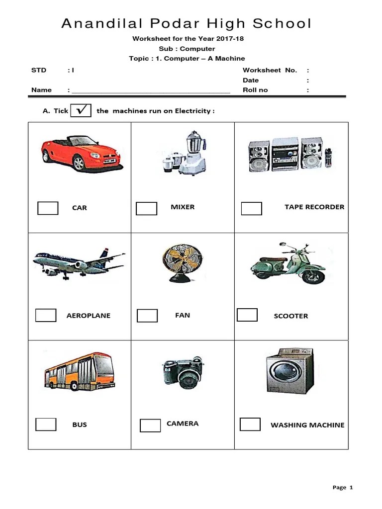 Computer A Machine PDF