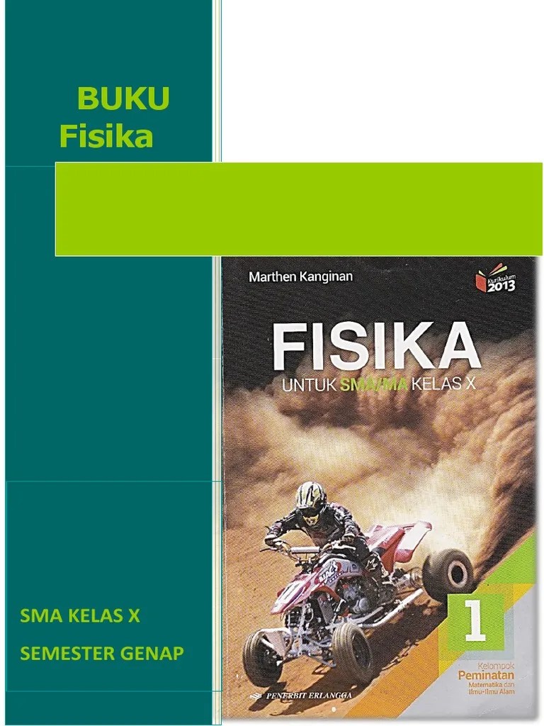 Buku Fisika Kelas 10 Kurikulum 2013 Erlangga Pdf 45+ Buku Fisika